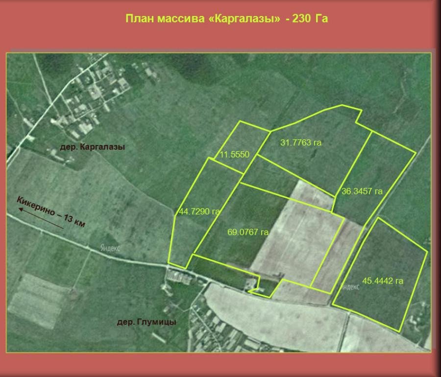 Участок С/х назначения 265.00 га Волосовский район — фото 3