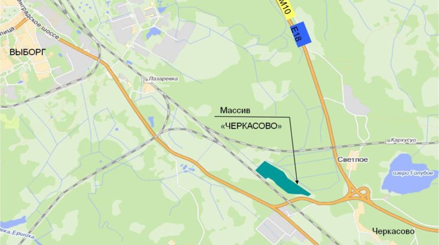 Участок Промышленная 1.00 га Выборгский район — фото 3