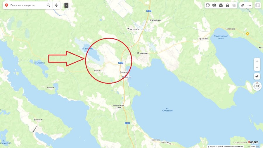 Участок С/х назначения 85.00 га Приозерский район — фото 1