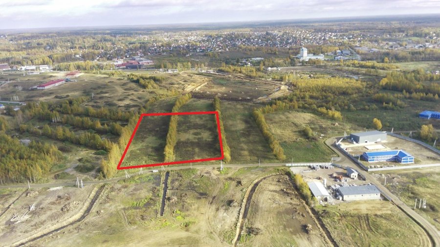 Участок Промышленная 2.23 га Всеволожский район — фото 2